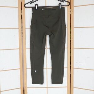 Dark Olive Speed Up Legging